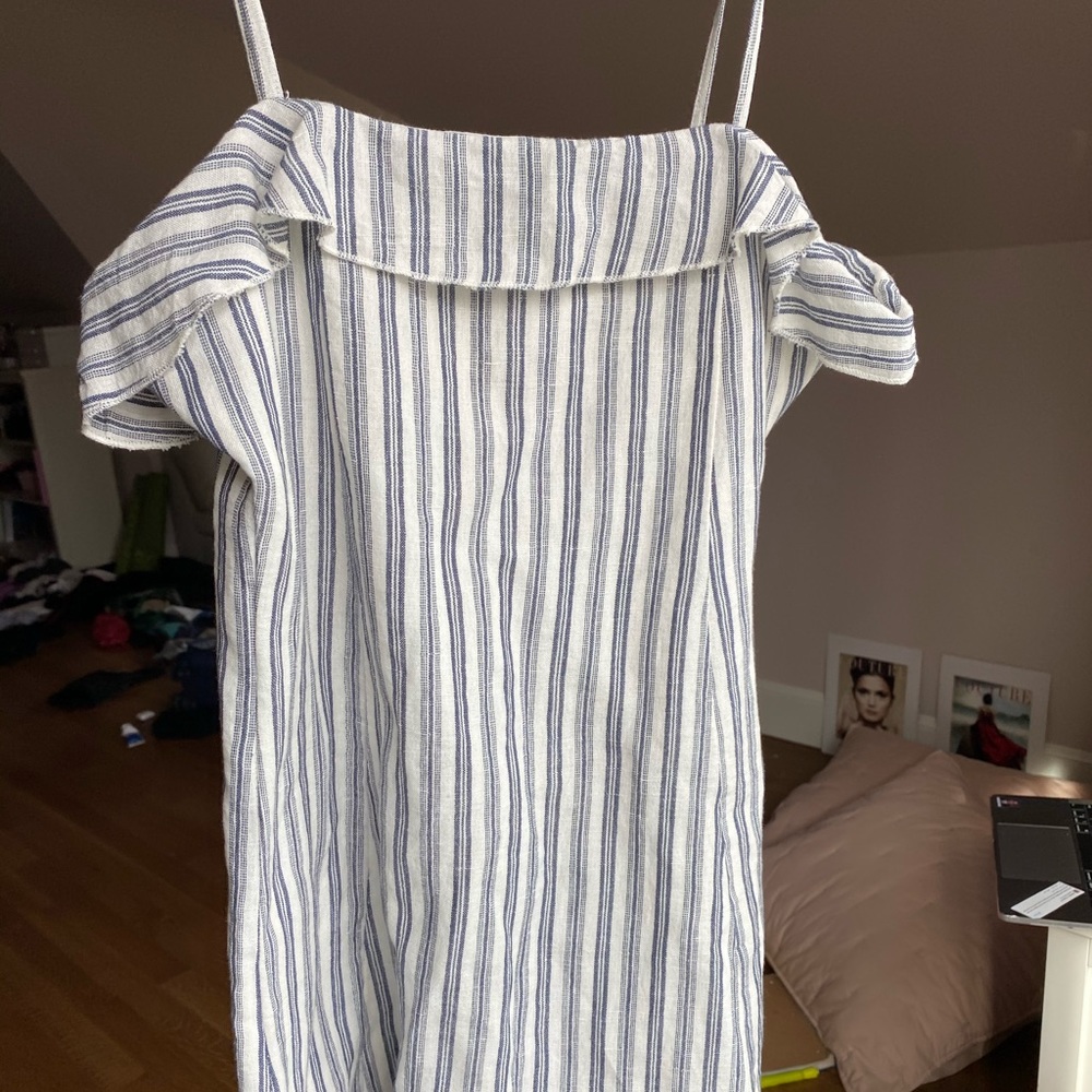 [privacy please] striped dress size small